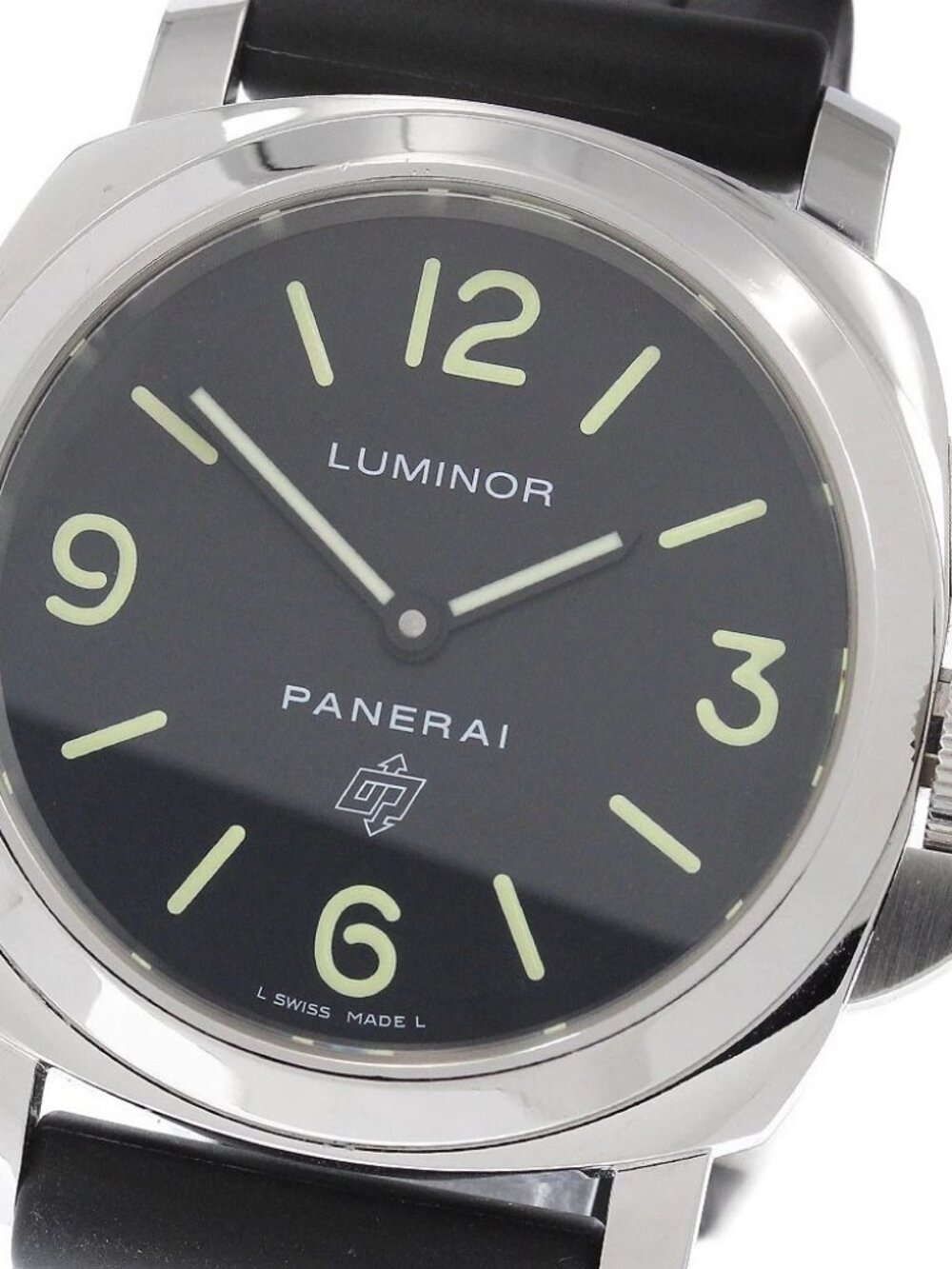 PANERAI Luminor base logo acciaio PAM01000 Hand Winding Men's Watch_973199
